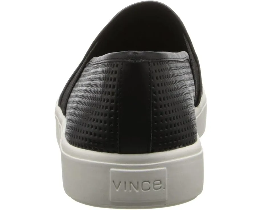 Перфорированные кеды Vince Blair 5 из нубука на липучках