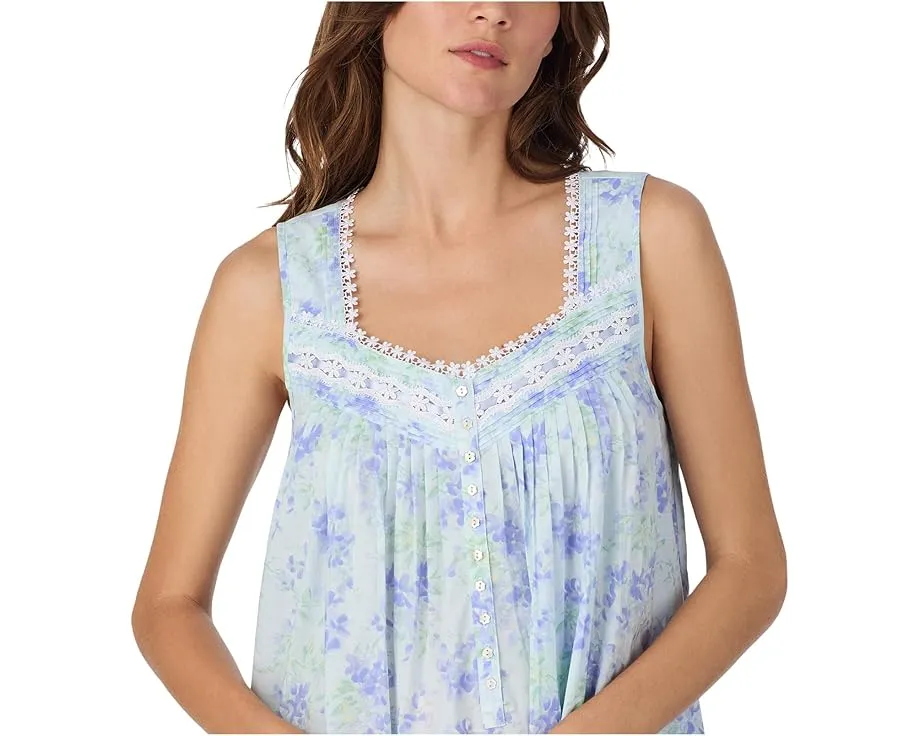 Балетное платье Eileen West без рукавов из хлопкового батиста