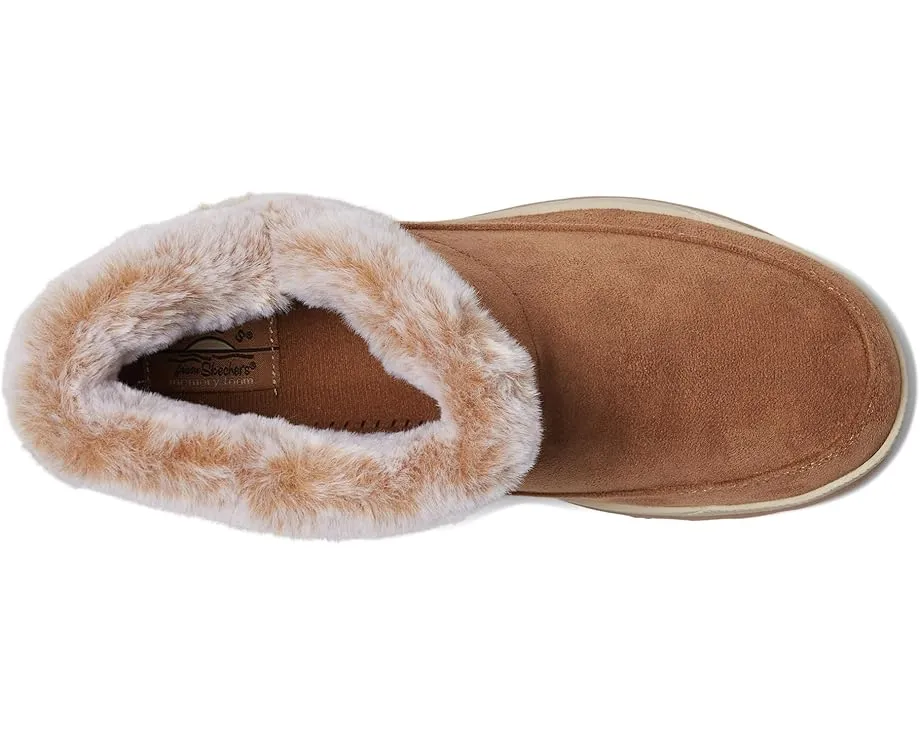 Тапочки BOBS from SKECHERS Cozy Chill Comfy Break с искусственным мехом