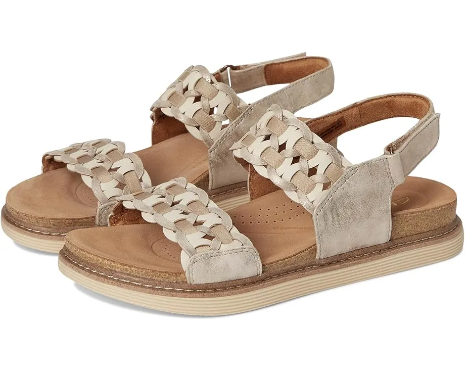 Сандалии Clarks Arwell Glide с плетеным верхом и пробковой стелькой
