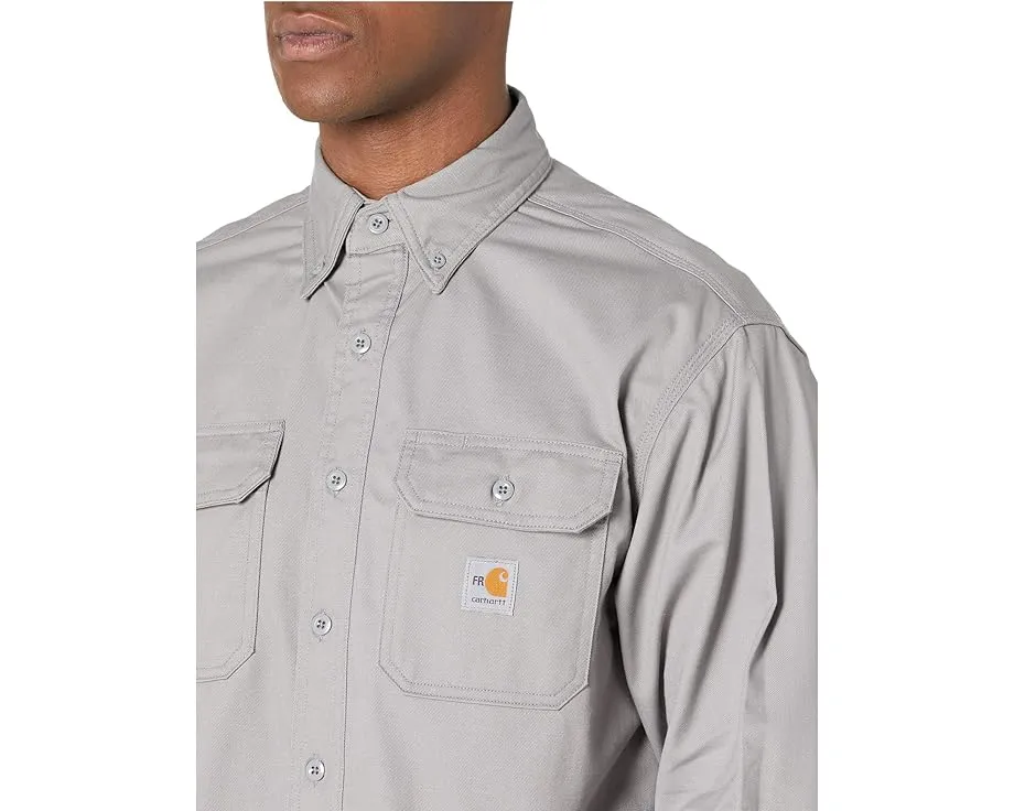 Огнестойкая рубашка Carhartt FR Classic Twill с технологией FastDry