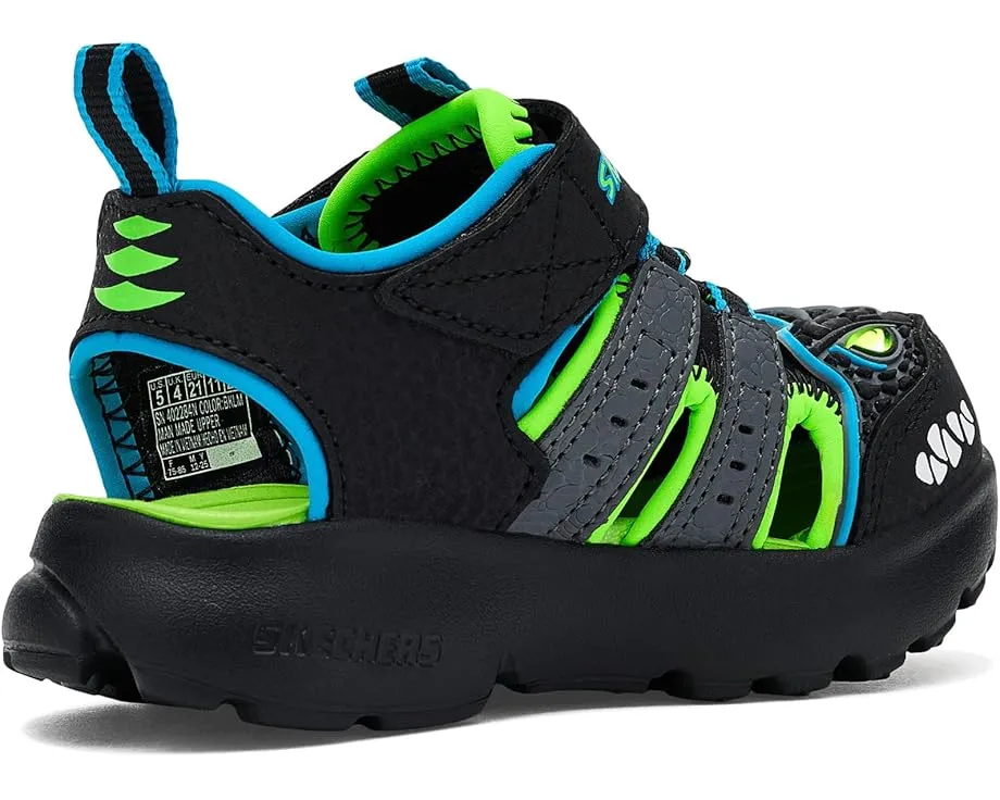 Детские сандалии SKECHERS KIDS Razor Splash со светящимися элементами