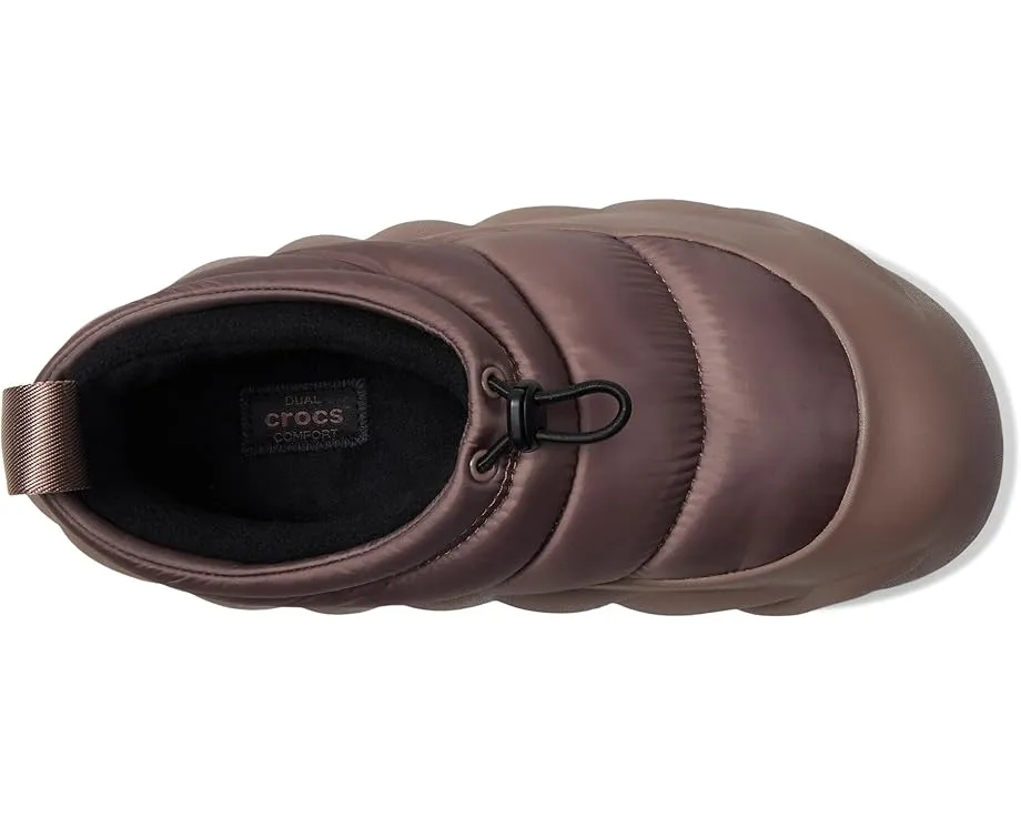 Кроссовки Crocs OverPuff Shorty с платформой и облачным комфортом