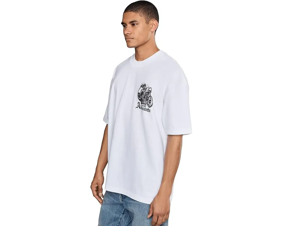 Футболка Panhead с принтом на груди и спине AllSaints