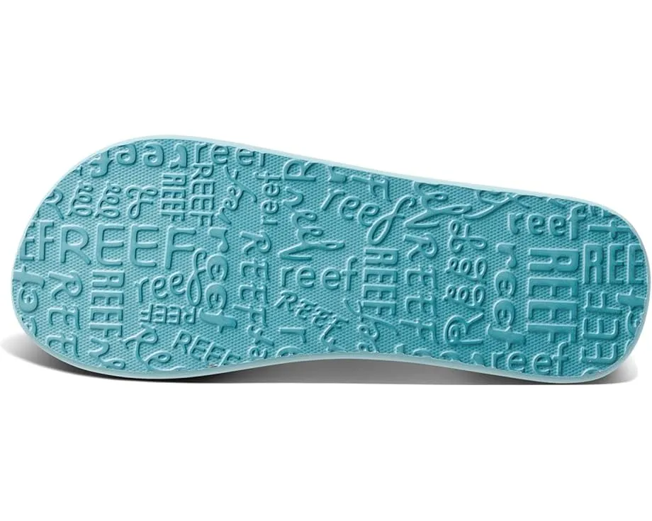 Детские шлепанцы Reef Kids Ahi с мягкой стелькой из переработанных материалов