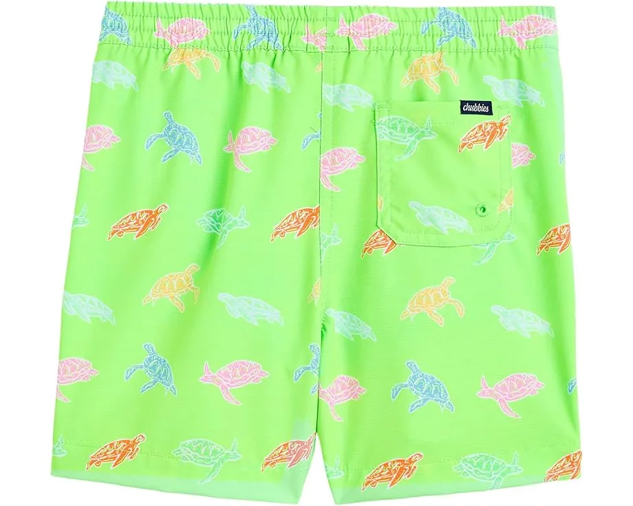Плавки The Lil Turtally Awesome с принтом черепахи Chubbies Kids