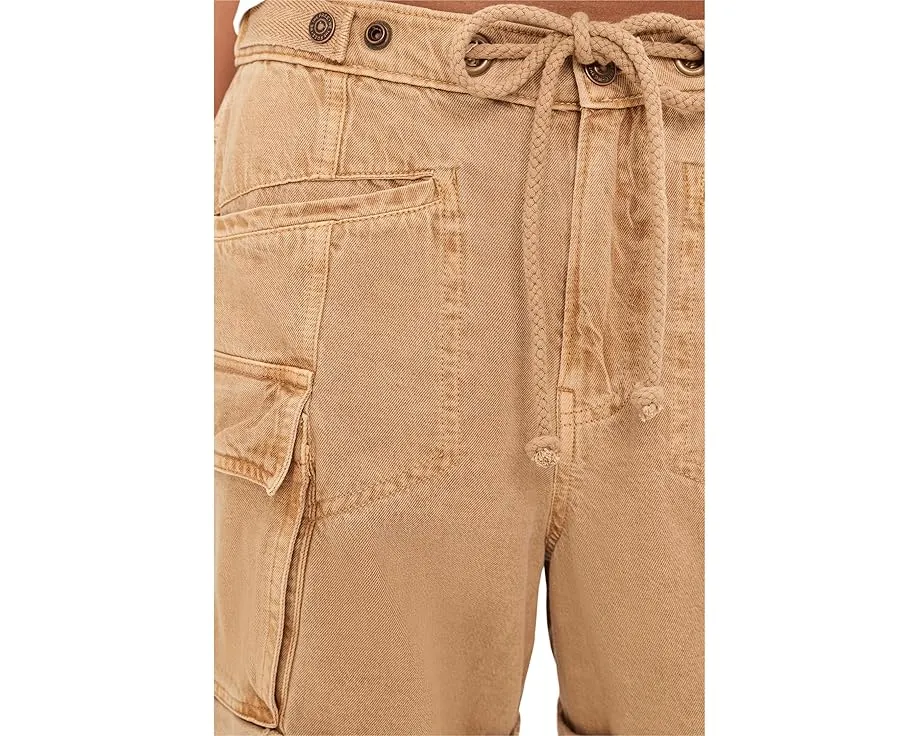 Шорты Free People Frankie с эффектом поношенности и карманами