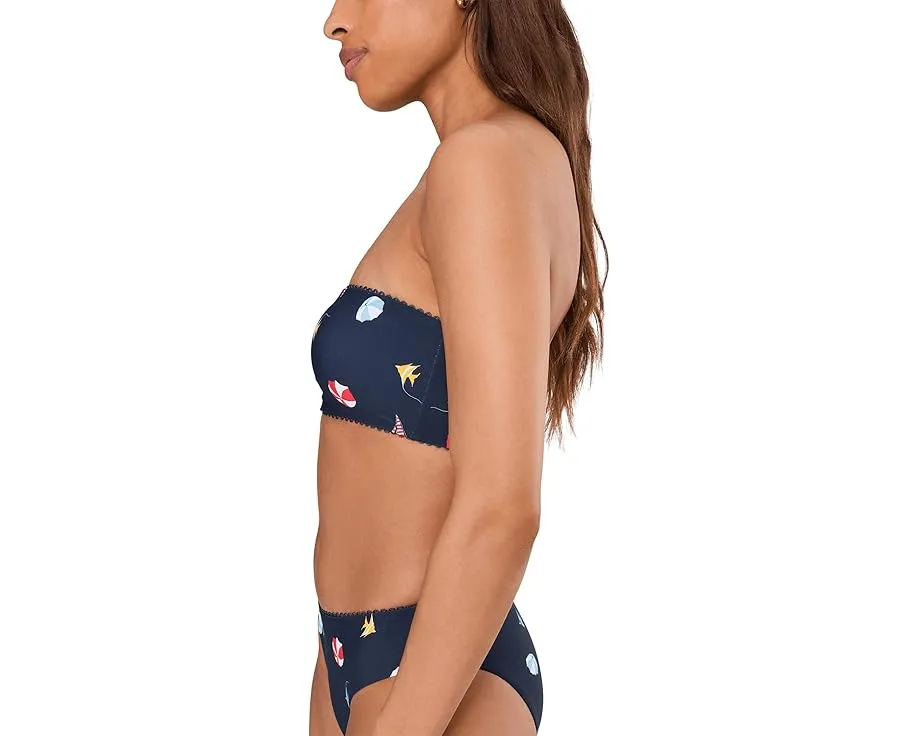 Топ-бандо BeachClub от Seafolly со съемной бретелью и чашками