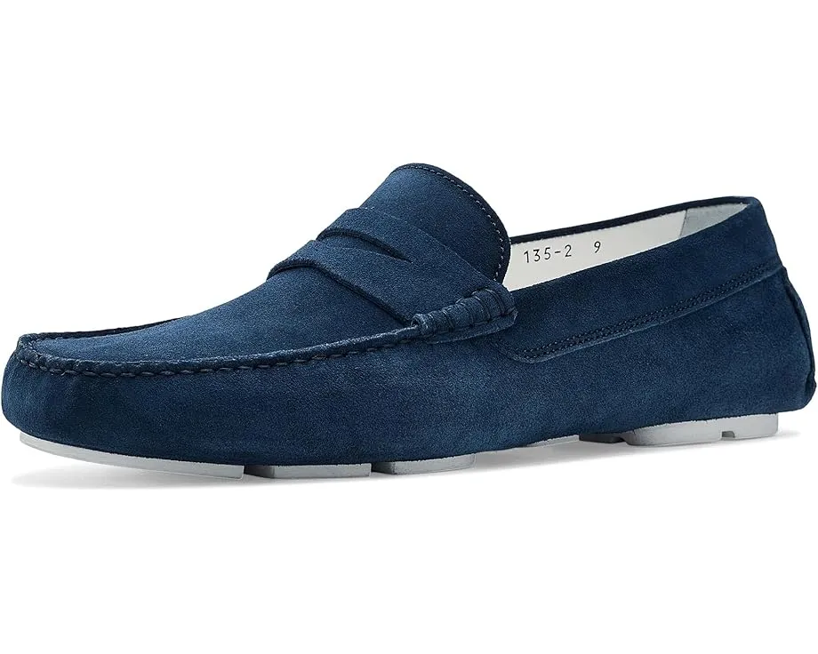 Замшевые лоферы To Boot New York Carmel Penny Driver с кожаной подкладкой