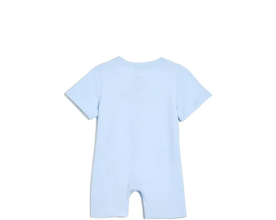 Комбинезон adidas Kids с короткими рукавами и принтом бейсбольного талисмана из мягкого хлопка