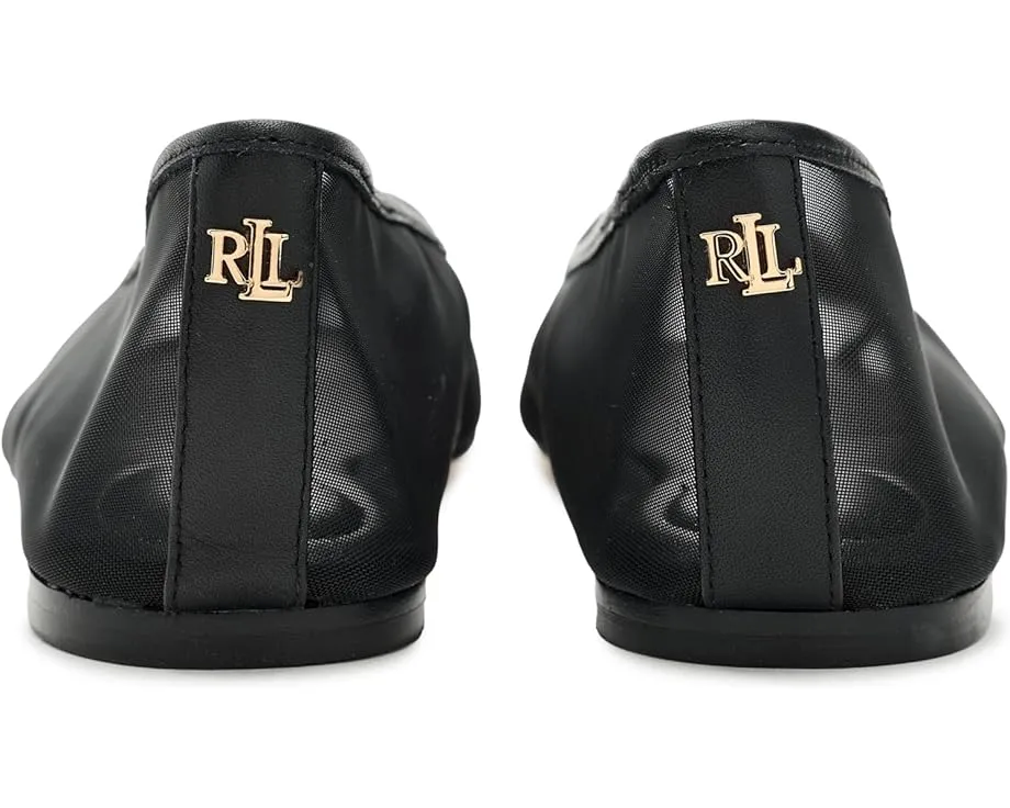 Балетки Lauren Ralph Lauren Jayna с сетчатым верхом и кожаной отделкой