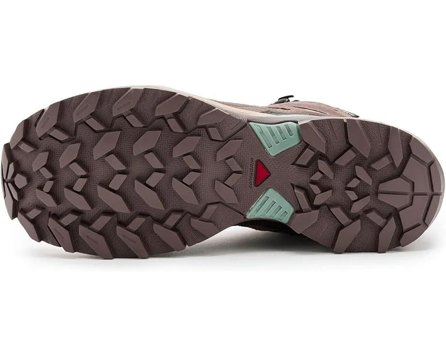 Трекинговые кроссовки Salomon X Ultra 360 Leather Mid с мембраной Gore-tex