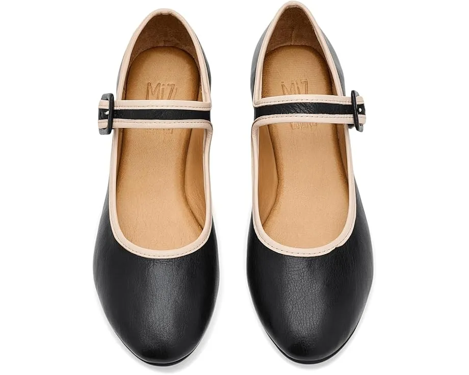 Туфли Miz Mooz Kayla Flats с круглым носком и регулируемой застежкой на щиколотке