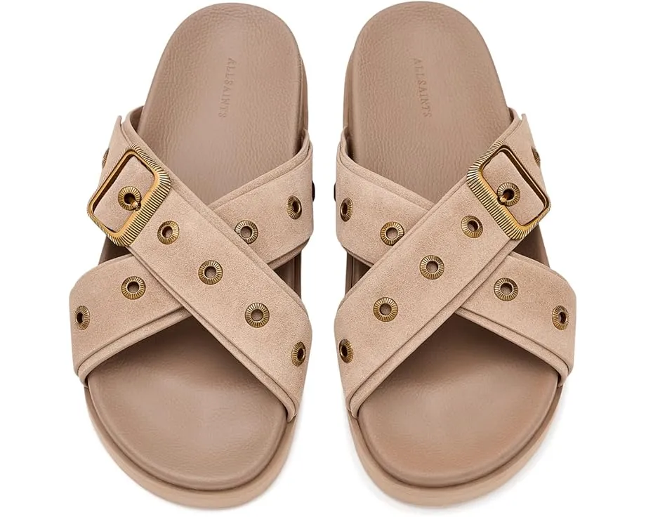 Западные сандалии AllSaints Suki с ремешками из кожи