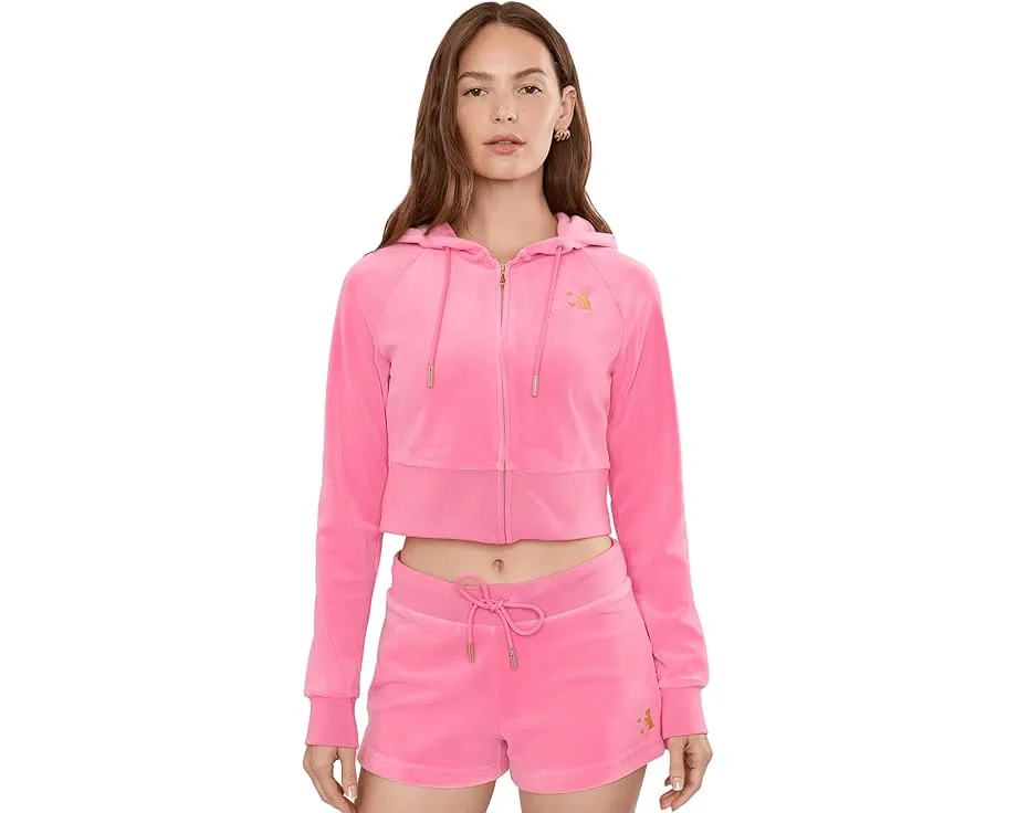 Худи корсет реглан Juicy Couture с капюшоном