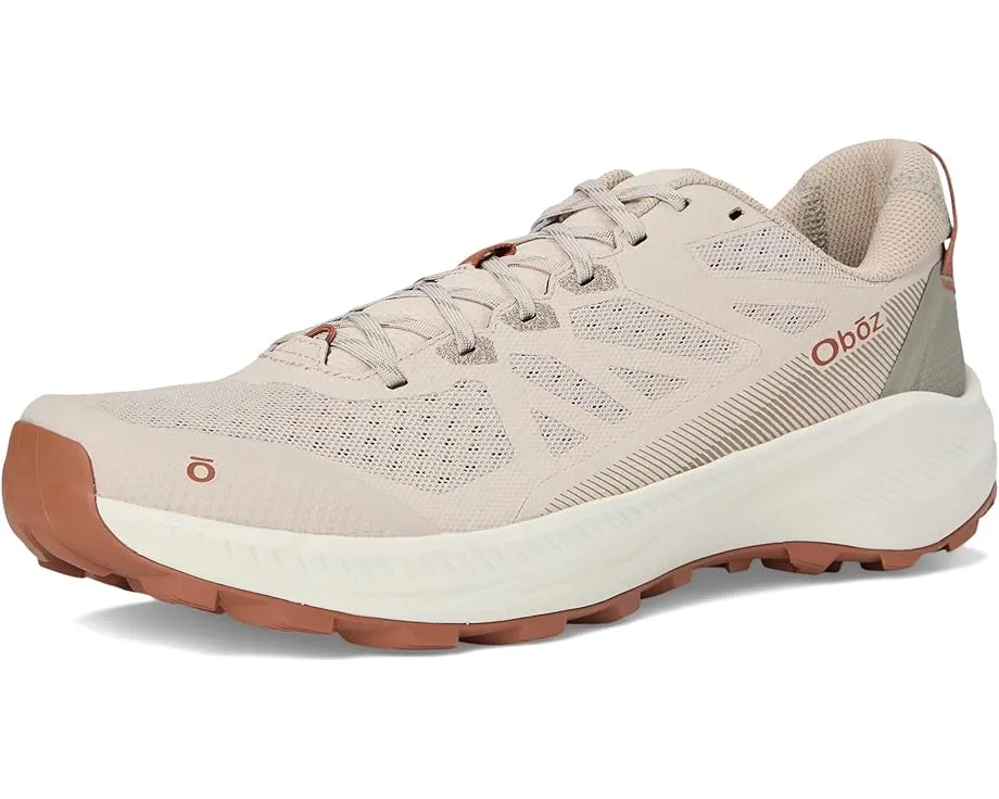 Трекинговые кроссовки Oboz Katabatic LT Low с полиэстеровым верхом и резиновой подошвой