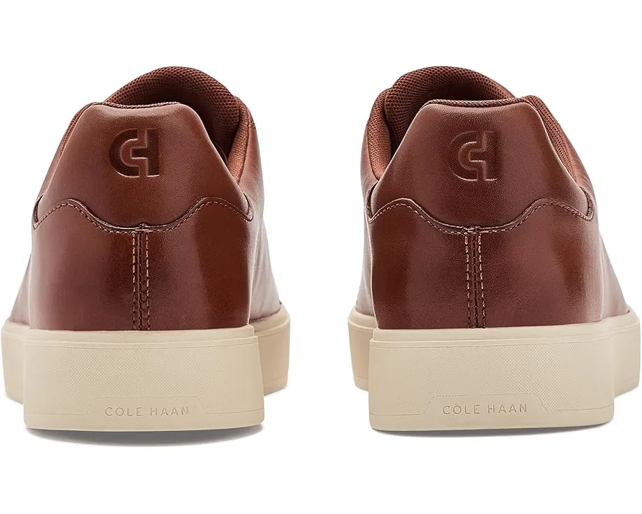 Cole Haan Grandpro Luxe Slip On слипоны из кожи с круглым носком