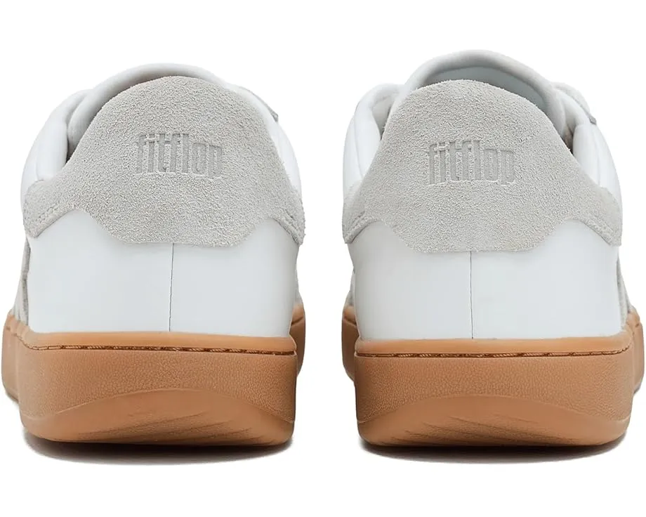 Кроссовки FitFlop The Dash Ff T-Toe из кожи и замши с технологией iQushion
