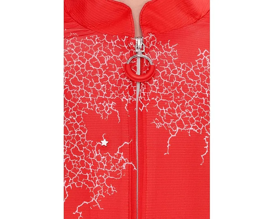 Длинный топ Jamie Sadock с воротником стойкой и молнией на четверть