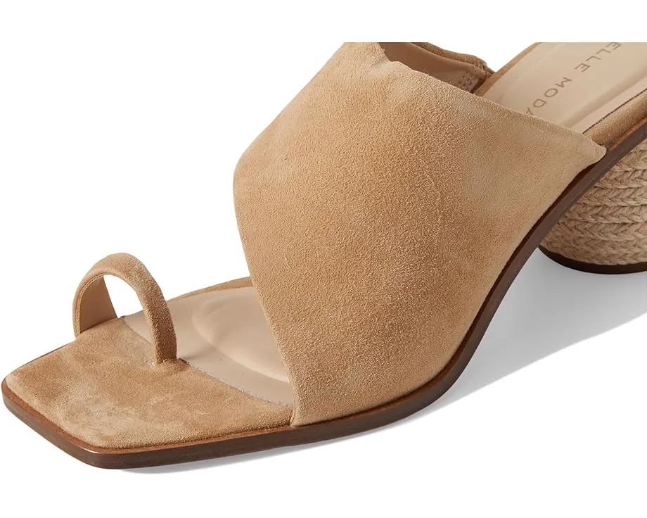Pelle Moda сандалии Lahni Slide с асимметричным верхом и каблуком из джута