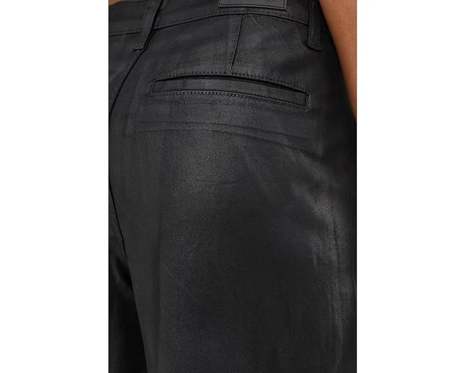 Брюки AG Dorine с средней посадкой и плиссированными штанинами