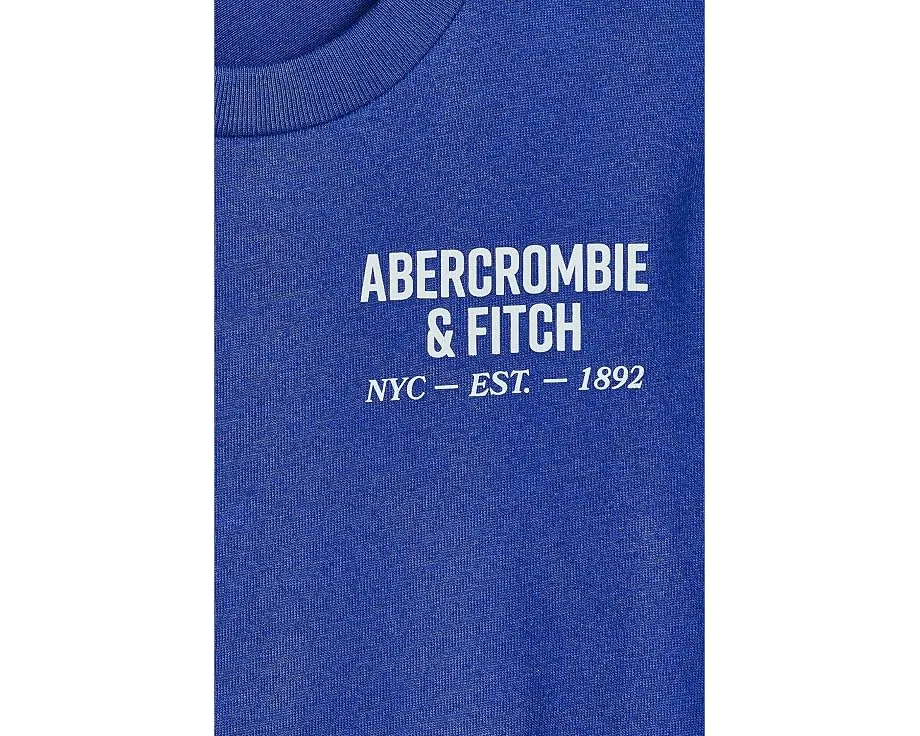 Футболка abercrombie kids с логотипом NYC Est 1892 Logo Tee