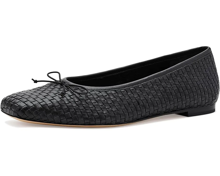 Балетки Vince Darla с плетеным верхом и квадратным носком