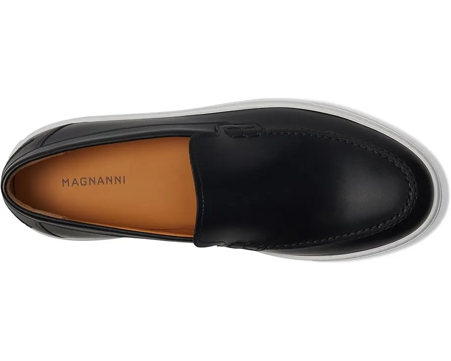 Кроссовки Magnanni Mocasin Slip без шнуровки из кожи для повседневных образов