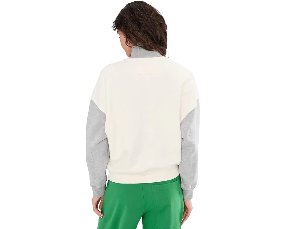 Свитшот Free People Color-Block Timeless из флиса с эффектом burnout