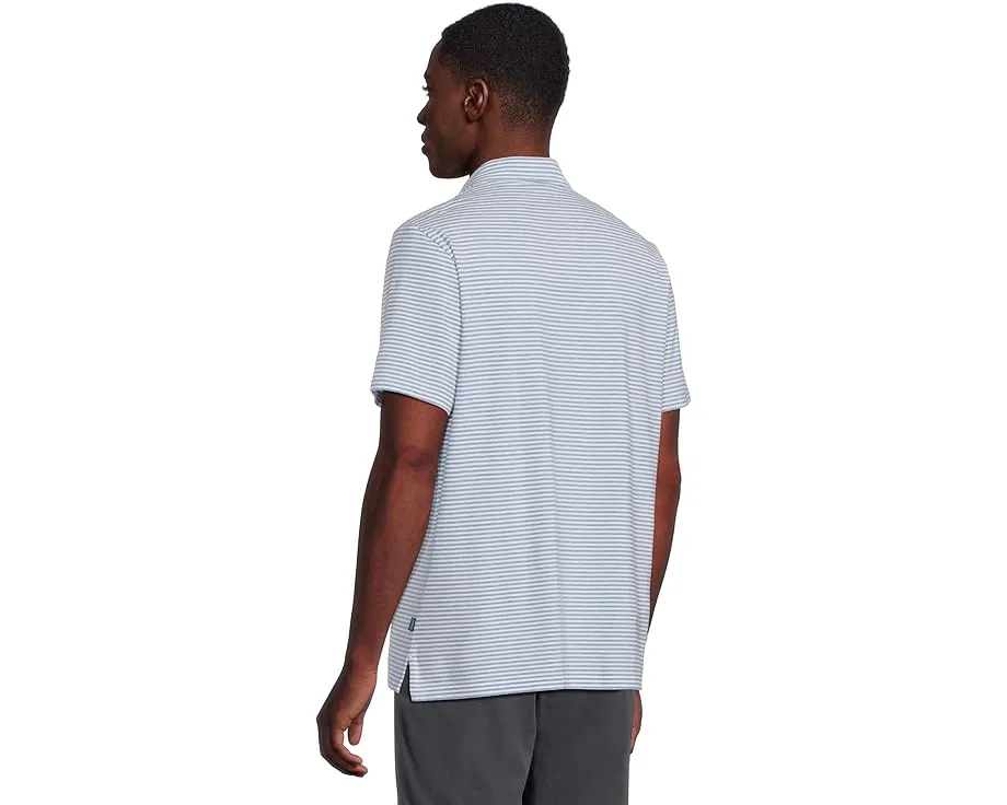 Поло Comfort Stretch Performance Pima от L.L.Bean с коротким рукавом в полоску