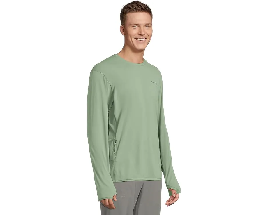 Футболка Marmot AirExchange SolarShield с длинным рукавом и защитой UPF 50