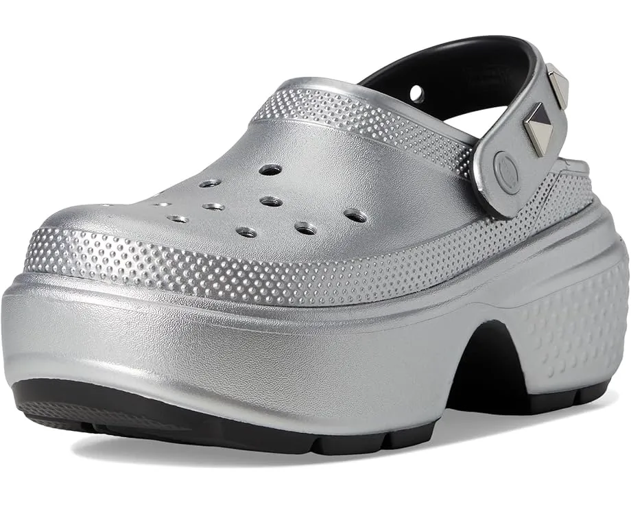 Кроксы Stomp Clogs с массивной подошвой из EVA и возможностью персонализации