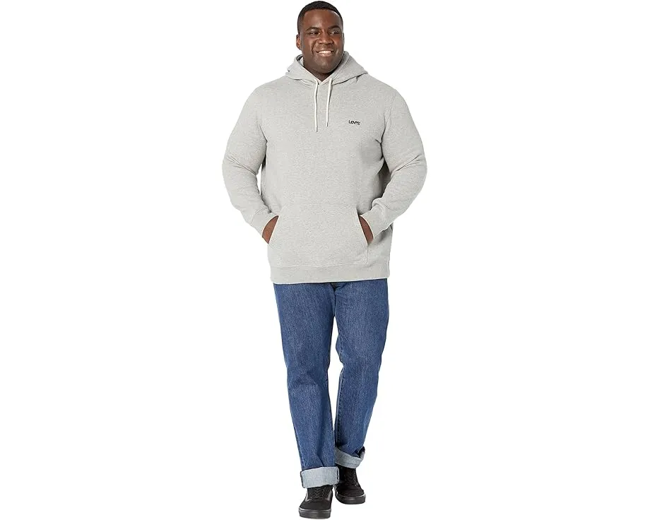 Толстовка Levi's Big & Tall Logo с капюшоном и карманом