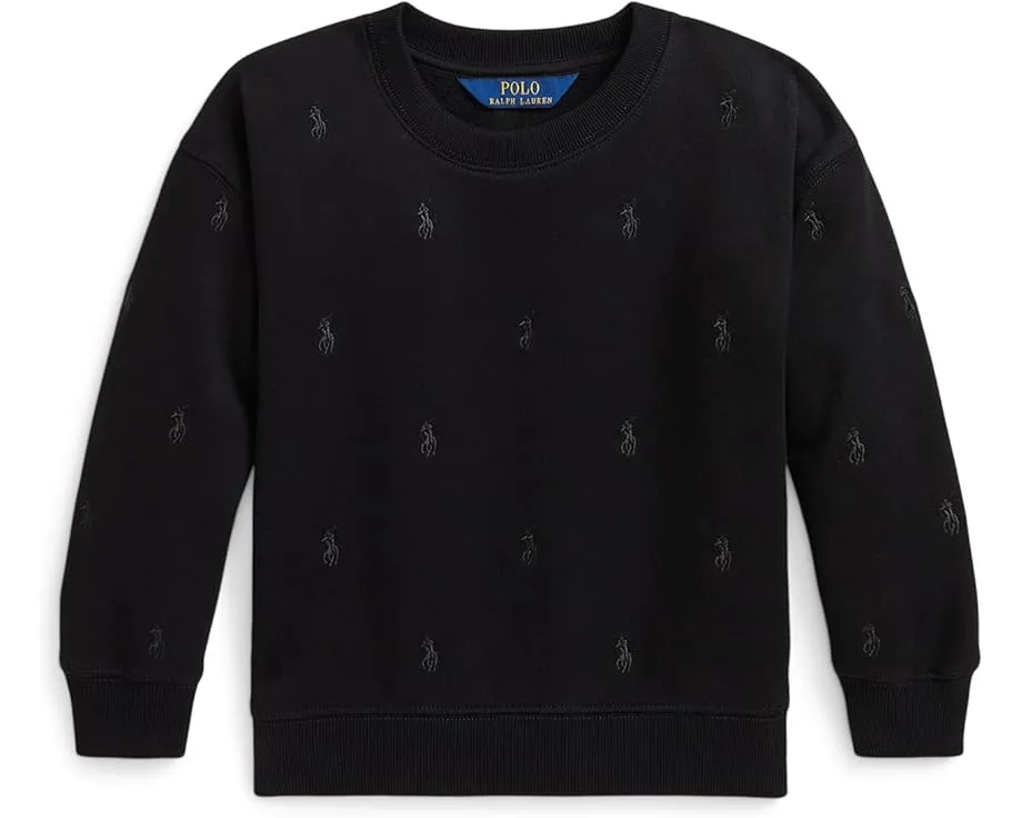 Толстовка Polo Ralph Lauren Kids с вышитым пони из флиса