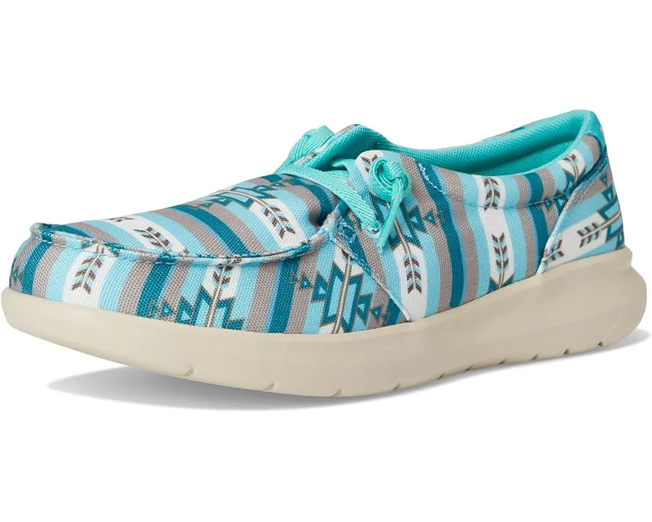 Кроссовки Ariat Hilo в стиле лоферов с эластичными шнурками и контрастной подошвой