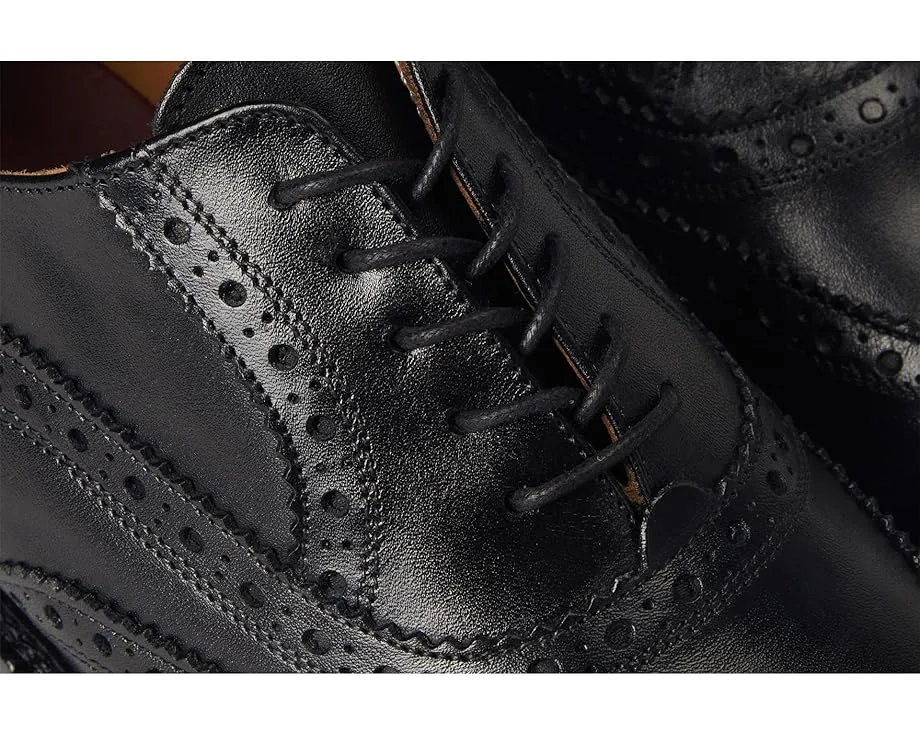 Оксфорды-броги Alfonso из итальянской кожи с декоративной перфорацией Bruno Magli