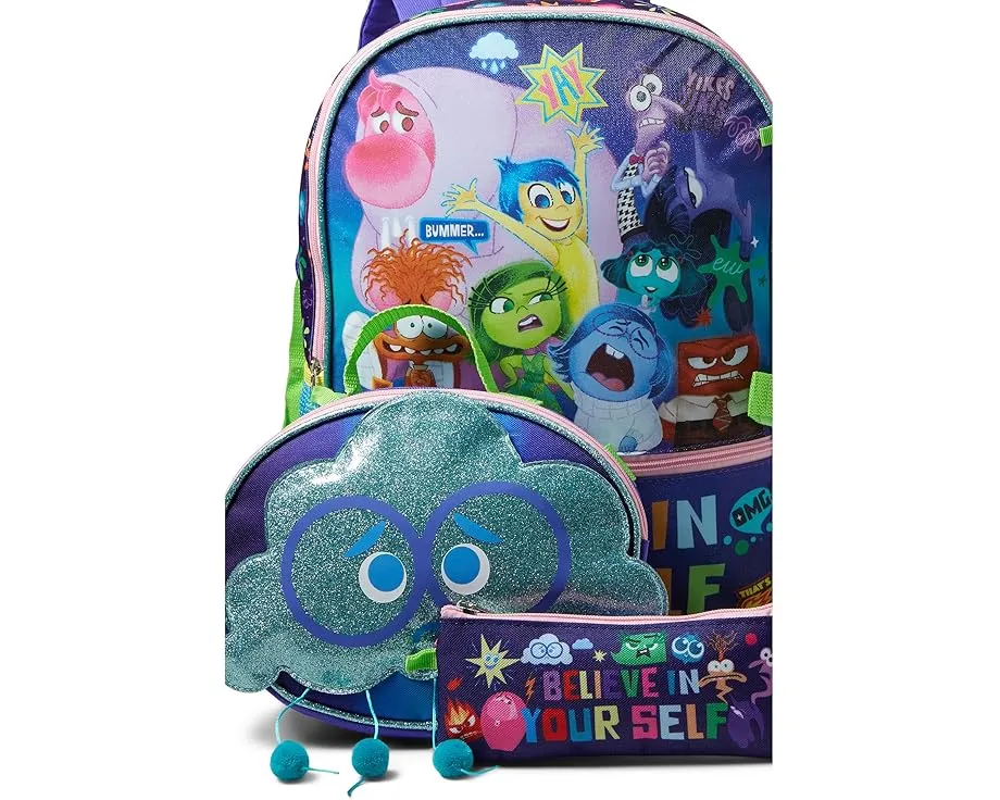 BIOWORLD Kids Рюкзак Inside Out с ланчбоксом и пеналом