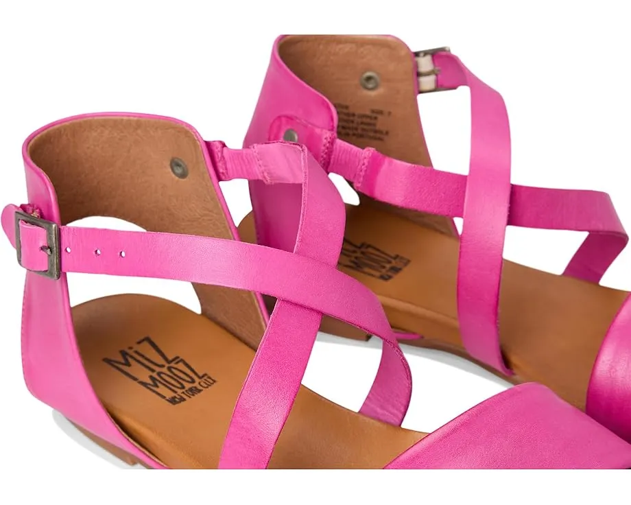 Сандалии Miz Mooz Aster с открытым носком и регулируемой пряжкой на щиколотке