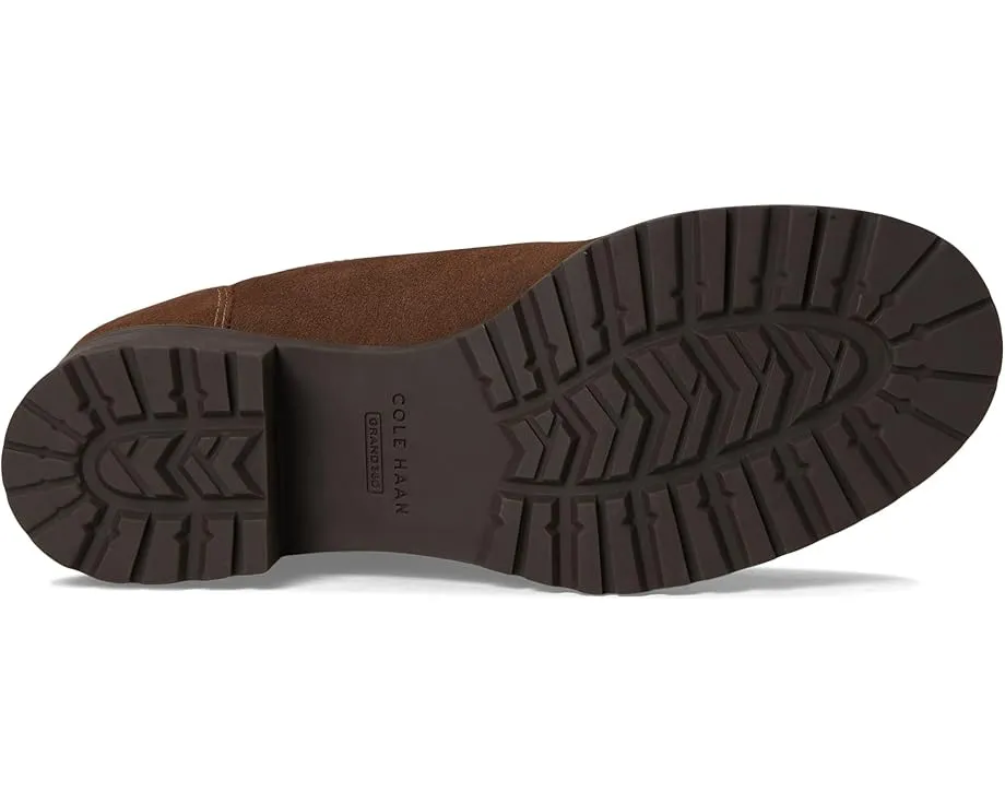 Cole Haan Camea Waterproof Combat Boot 2 на квадратном каблуке из кожи