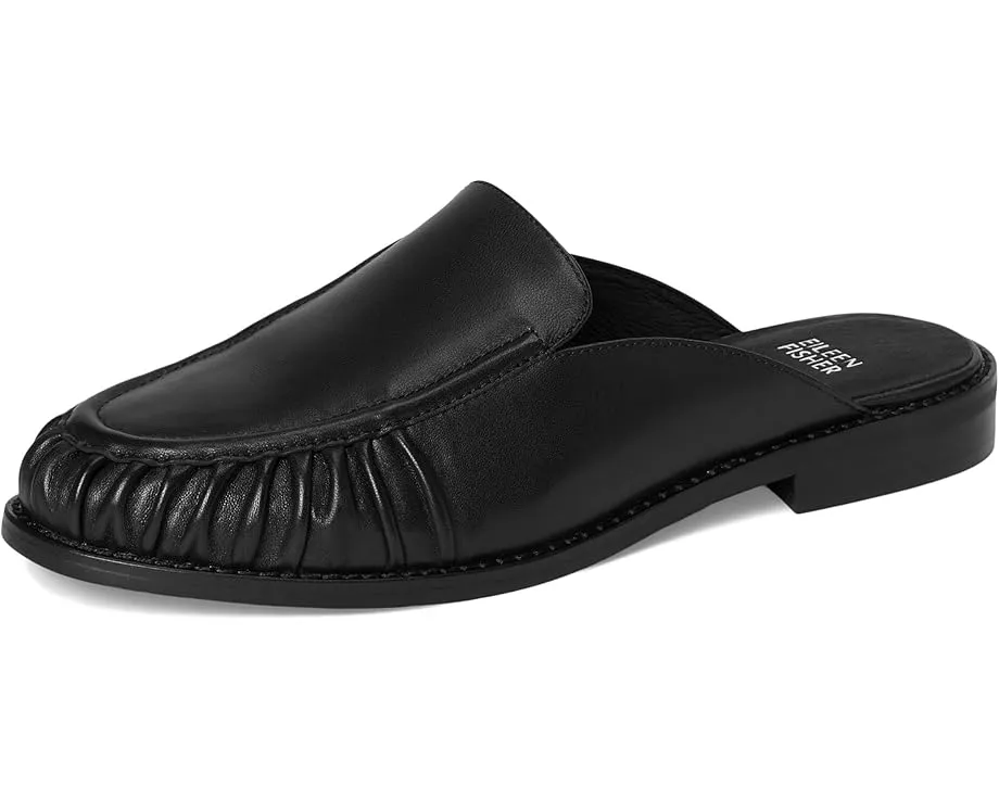 Мюли Eileen Fisher Azos из кожи с квадратным каблуком