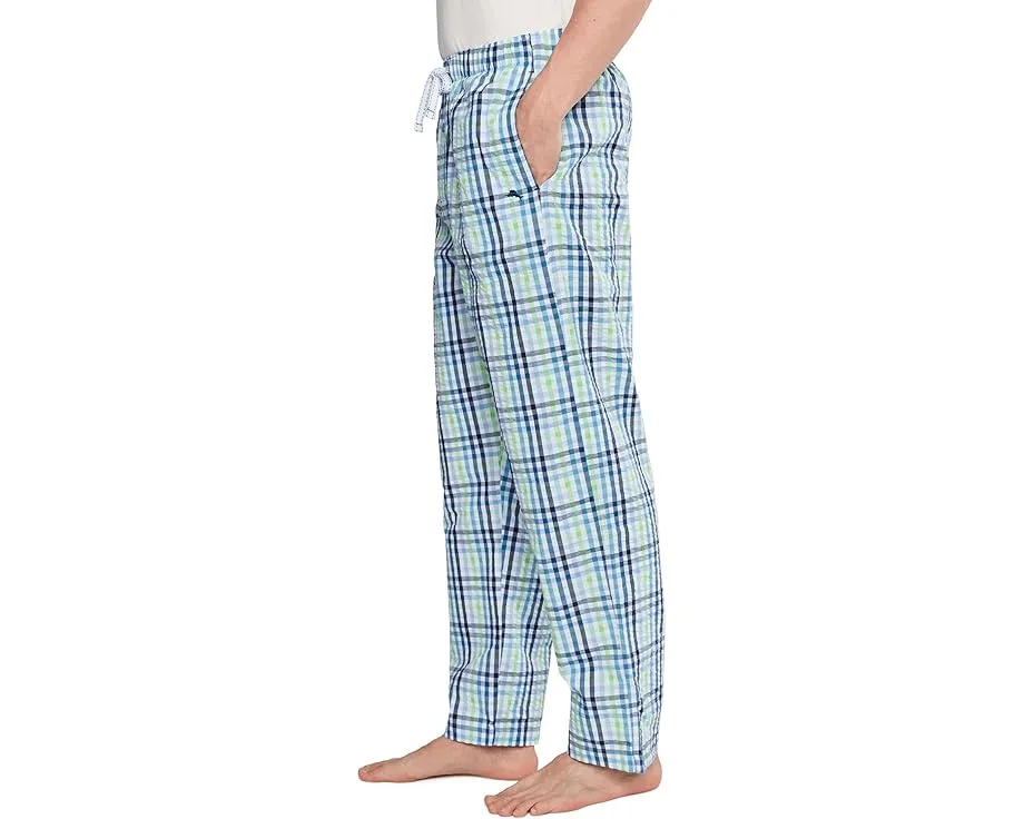 Хлопковые брюки Cotton Seersucker Woven Tommy Bahama с принтом