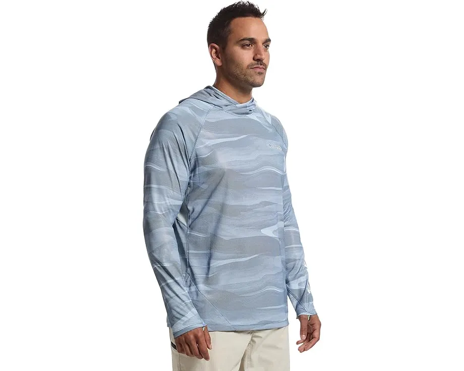 Columbia Terminal Deflector Zero II Hoodie с принтом и отверстиями для большого пальца