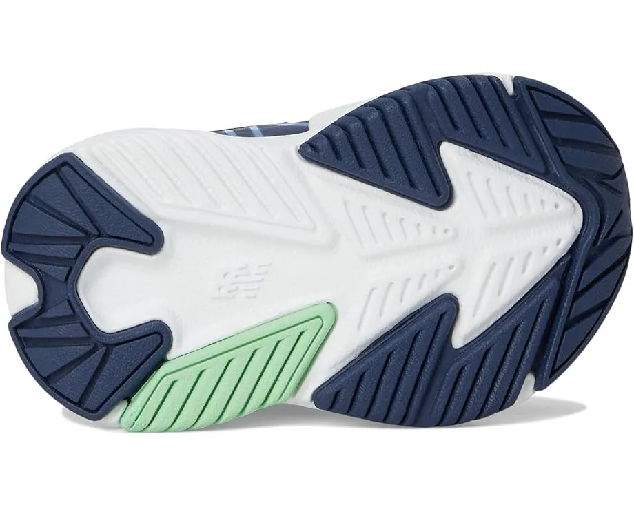 Детские кроссовки New Balance Rave Run v2 с эластичными шнурками и верхней липучкой для малышей