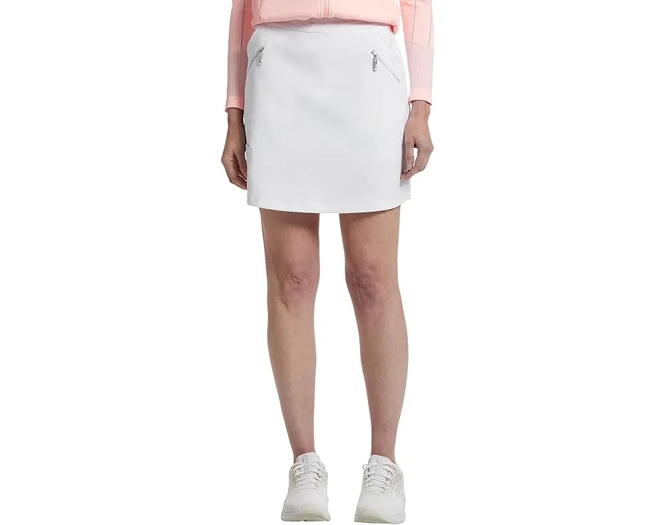 Юбка-шорты Elegante 17 дюймов (43 см) с карманами на молнии