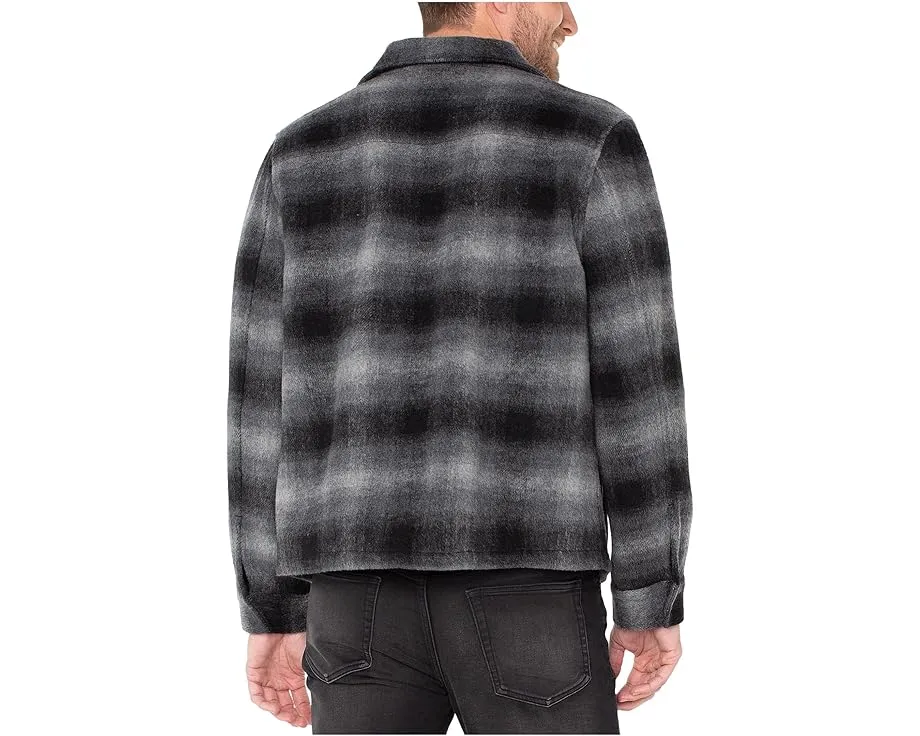 Куртка Liverpool Los Angeles в клетку на молнии с длинным рукавом