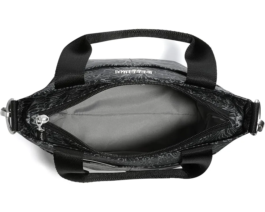 Мини-сумка тоут Baggallini Carryall с отстегивающимся ремнем и карманами