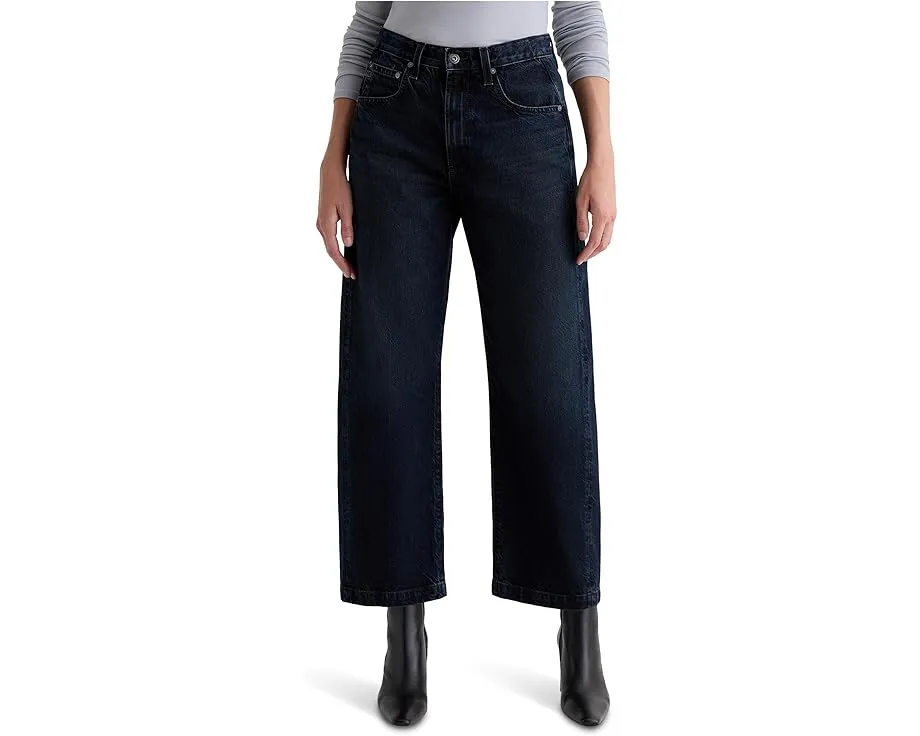 Джинсы AG Jeans Hattie High Rise Barrel с арочной формой штанины