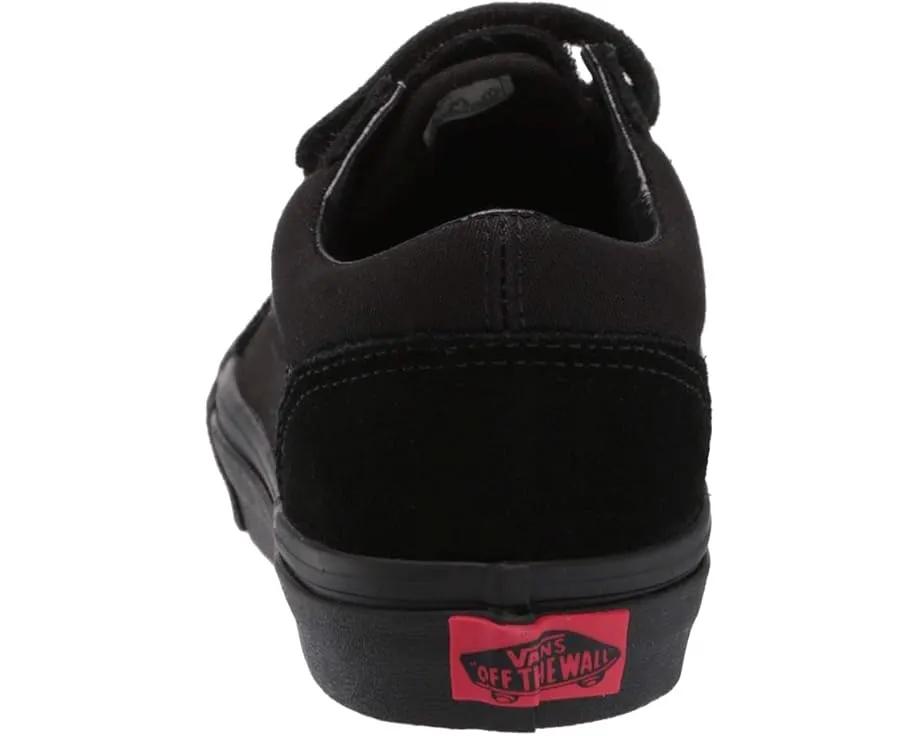 Детские кроссовки Vans Old Skool V на липучках с платформой и усиленным носком