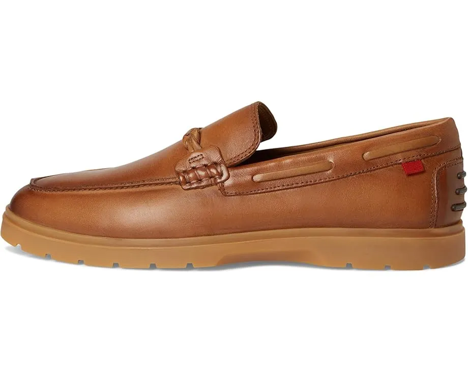 Лоферы Brenton Pl от Marc Joseph New York из телячьей кожи с узлом и резиновой подошвой