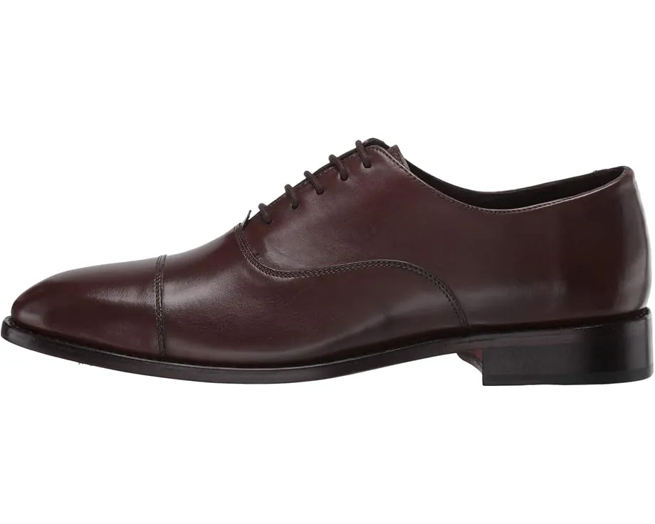 Оксфорды Clinton Cap Toe от Anthony Veer из цельной зернистой кожи